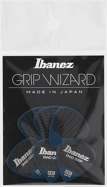 Ibanez Sand Grip PPA16HSG-DB комплект медиаторов, 6 шт.