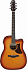 Электроакустическая гитара IBANEZ AAD50CE-LBS – фото 1