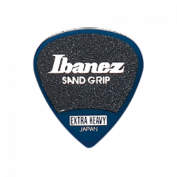 Ibanez PA16XSG-DB Flat Pick (50pcs/set) Sand Grip Model комплект медиаторов, 50 шт.
