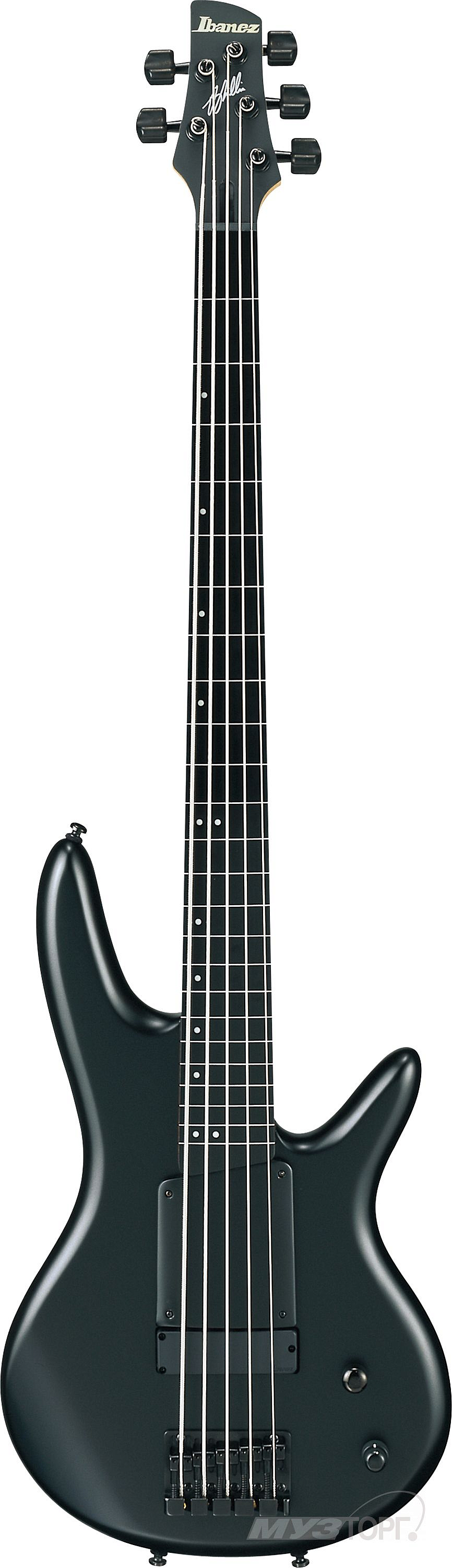 Ibanez GWB35 Black Flat 5-струнная бас-гитара