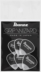 Ibanez Sand Grip PPA16MSG-WH комплект медиаторов, 6 шт.
