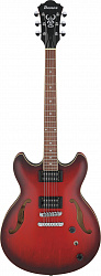 Полуакустическая гитара IBANEZ AS53-SRF