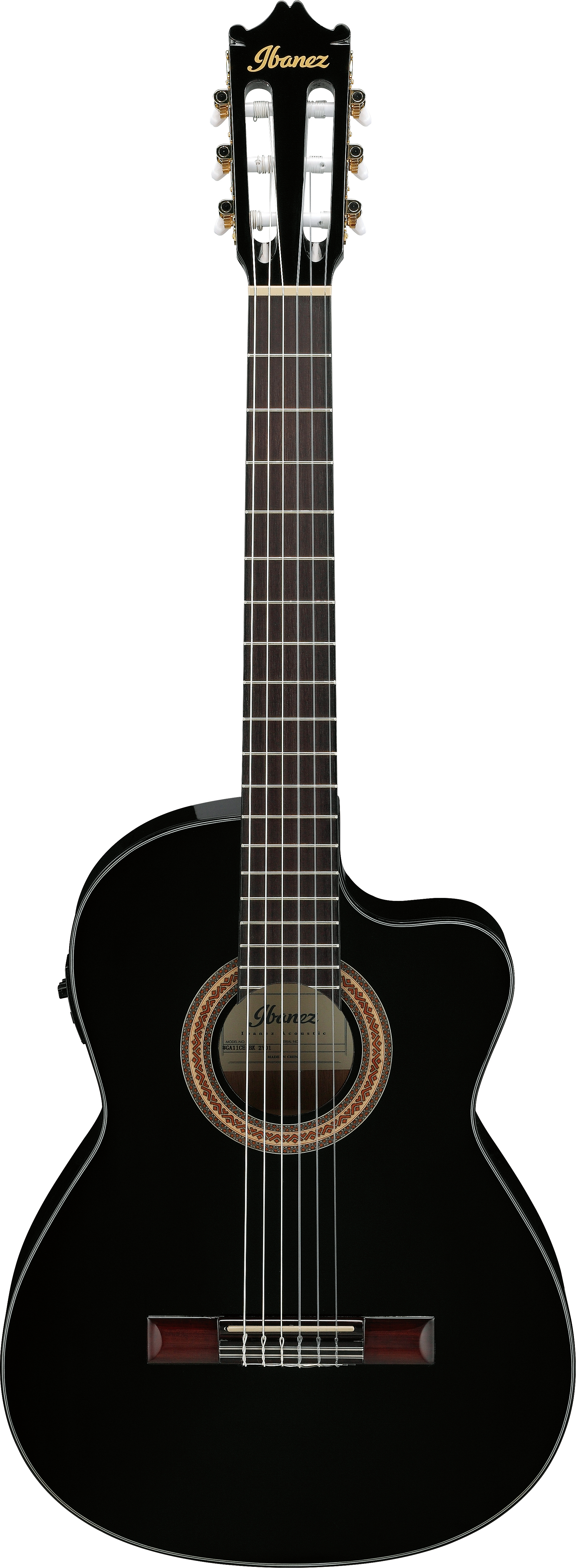Электроакустическая гитара IBANEZ GA11CE-BK | Продукция IBANEZ