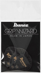 Ibanez Sand Grip PPA16HSG-BK комплект медиаторов, 6 шт.